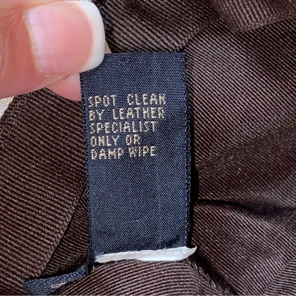 Coach Signature Print Beige and Ivory Bucket Hat Vintage Size P/S - Picture 4 of 14